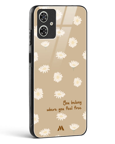 Free Spirit Blossom Glass Case Phone Cover (Motorola)