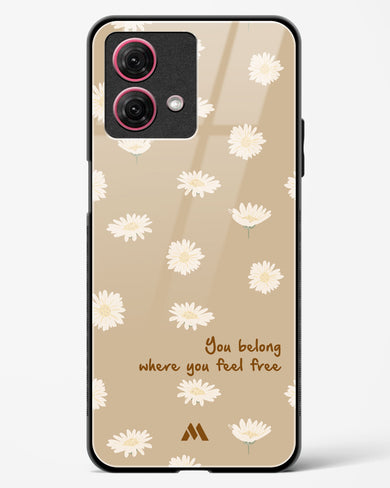 Free Spirit Blossom Glass Case Phone Cover (Motorola)