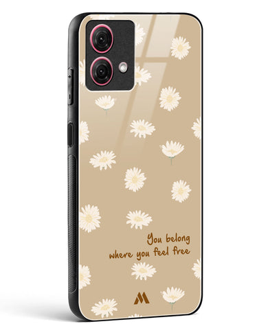 Free Spirit Blossom Glass Case Phone Cover (Motorola)