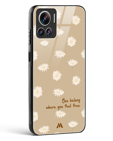 Free Spirit Blossom Glass Case Phone Cover (Motorola)