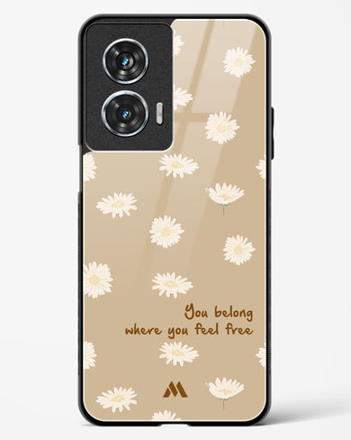 Free Spirit Blossom Glass Case Phone Cover (Motorola)
