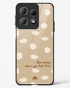 Free Spirit Blossom Glass Case Phone Cover (Motorola)