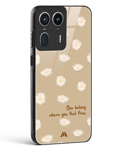 Free Spirit Blossom Glass Case Phone Cover (Motorola)