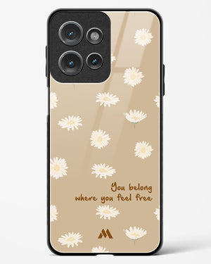 Free Spirit Blossom Glass Case Phone Cover (Motorola)