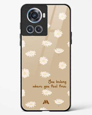 Free Spirit Blossom Glass Case Phone Cover (OnePlus)