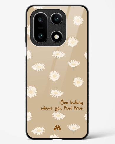 Free Spirit Blossom Glass Case Phone Cover (OnePlus)