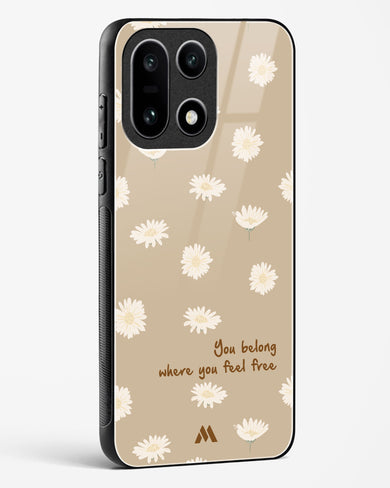 Free Spirit Blossom Glass Case Phone Cover (OnePlus)