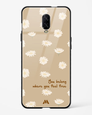 Free Spirit Blossom Glass Case Phone Cover (OnePlus)