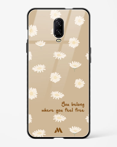 Free Spirit Blossom Glass Case Phone Cover (OnePlus)