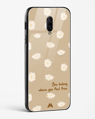 Free Spirit Blossom Glass Case Phone Cover (OnePlus)