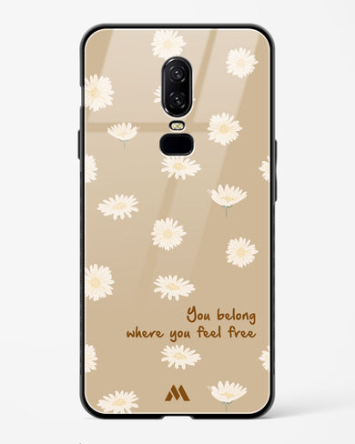 Free Spirit Blossom Glass Case Phone Cover (OnePlus)