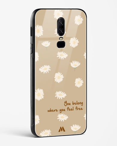 Free Spirit Blossom Glass Case Phone Cover (OnePlus)