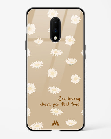 Free Spirit Blossom Glass Case Phone Cover (OnePlus)