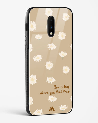 Free Spirit Blossom Glass Case Phone Cover (OnePlus)