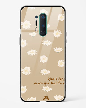 Free Spirit Blossom Glass Case Phone Cover (OnePlus)
