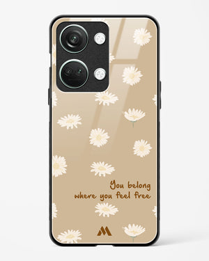 Free Spirit Blossom Glass Case Phone Cover (OnePlus)