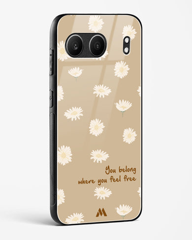 Free Spirit Blossom Glass Case Phone Cover (OnePlus)