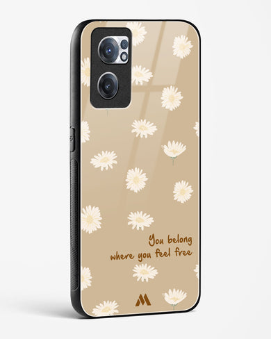 Free Spirit Blossom Glass Case Phone Cover (OnePlus)