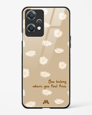 Free Spirit Blossom Glass Case Phone Cover-(OnePlus)