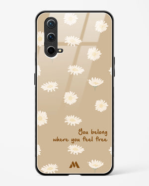 Free Spirit Blossom Glass Case Phone Cover (OnePlus)