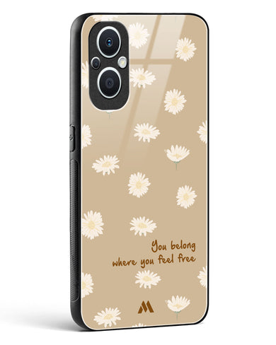 Free Spirit Blossom Glass Case Phone Cover (OnePlus)