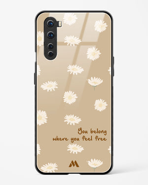 Free Spirit Blossom Glass Case Phone Cover (OnePlus)