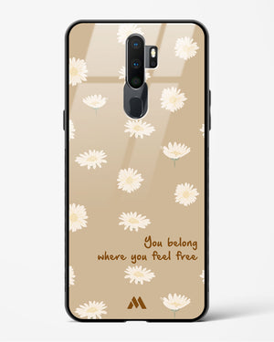 Free Spirit Blossom Glass Case Phone Cover (Oppo)