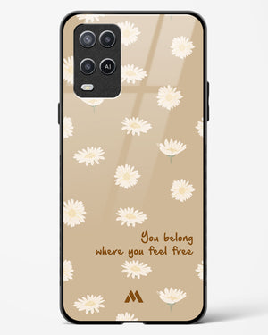 Free Spirit Blossom Glass Case Phone Cover (Oppo)