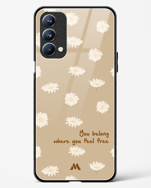 Free Spirit Blossom Glass Case Phone Cover (Oppo)