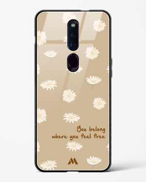 Free Spirit Blossom Glass Case Phone Cover (Oppo)