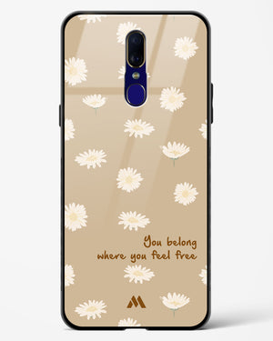 Free Spirit Blossom Glass Case Phone Cover (Oppo)