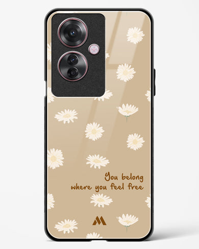 Free Spirit Blossom Glass Case Phone Cover (Oppo)