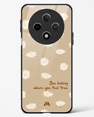 Free Spirit Blossom Glass Case Phone Cover (Oppo)