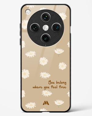 Free Spirit Blossom Glass Case Phone Cover (Oppo)