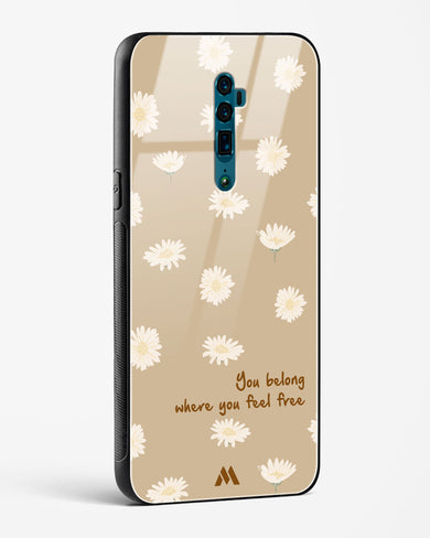 Free Spirit Blossom Glass Case Phone Cover (Oppo)