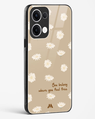 Free Spirit Blossom Glass Case Phone Cover (Oppo)