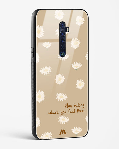 Free Spirit Blossom Glass Case Phone Cover (Oppo)