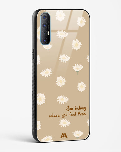 Free Spirit Blossom Glass Case Phone Cover (Oppo)