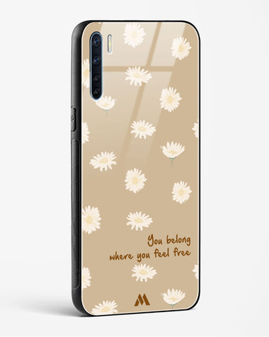 Free Spirit Blossom Glass Case Phone Cover (Oppo)