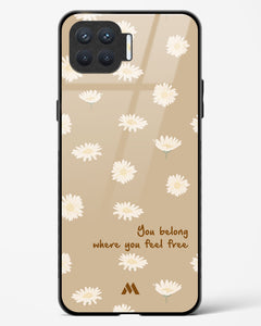 Free Spirit Blossom Glass Case Phone Cover (Oppo)