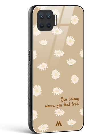 Free Spirit Blossom Glass Case Phone Cover (Oppo)