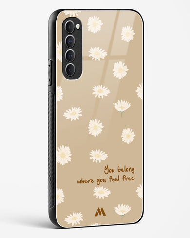 Free Spirit Blossom Glass Case Phone Cover (Oppo)