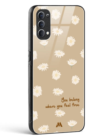 Free Spirit Blossom Glass Case Phone Cover (Oppo)