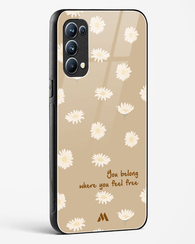 Free Spirit Blossom Glass Case Phone Cover (Oppo)