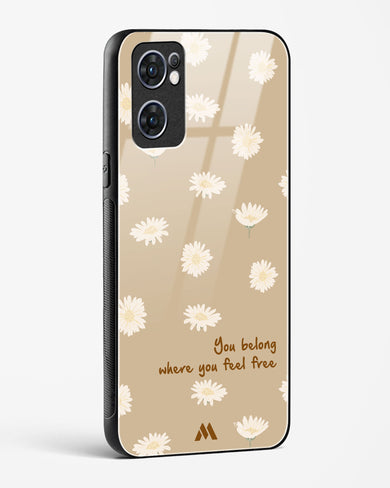 Free Spirit Blossom Glass Case Phone Cover (Oppo)