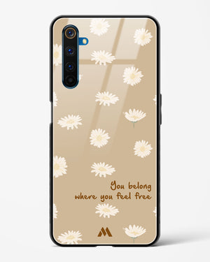 Free Spirit Blossom Glass Case Phone Cover (Realme)