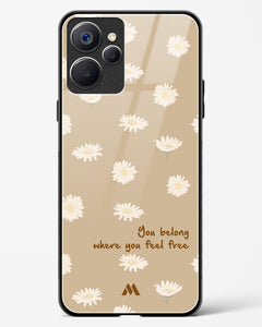 Free Spirit Blossom Glass Case Phone Cover (Realme)