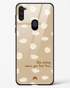 Free Spirit Blossom Glass Case Phone Cover-(Samsung)