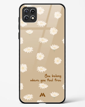 Free Spirit Blossom Glass Case Phone Cover-(Samsung)