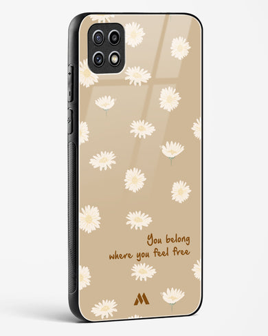 Free Spirit Blossom Glass Case Phone Cover-(Samsung)